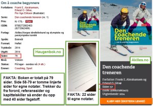 Fakta: Du får 40 sider fagstoff. 22 sider til egne notater.