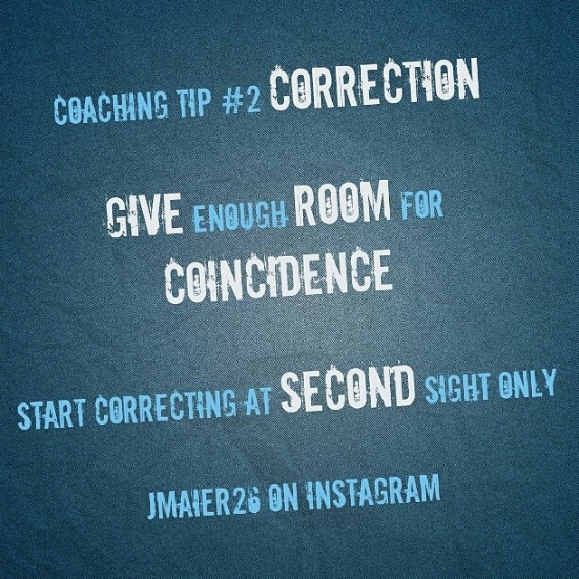 Trenertips #2 - Korreksjon