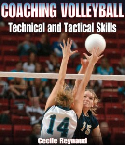 Omslag på boken Coaching Volleyball Technical &amp; Tactical Skills