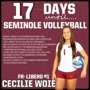 Presentasjon av Cecilie Woie før sesongstart høsten 2014