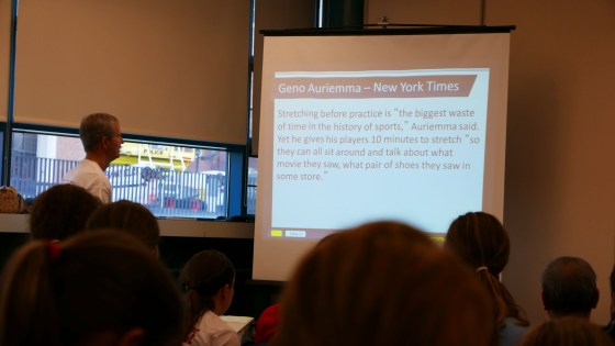 Stretching mest av sosiale grunner?