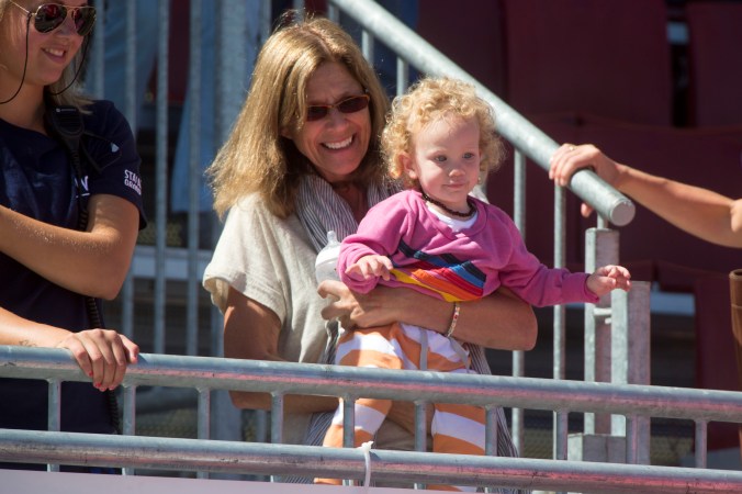 Scout Margery Jennings var i gullmagen i London og ble født 6. april 2013 og satt på tribunen i Stavanger i 2014.