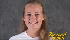 Kjersti Norveel avbildet i LBSU drakt